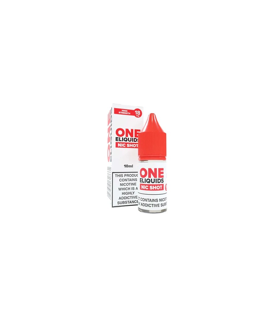 18mg One E-Liquids Standard Nic Shot 10ml (50VG/50PG)