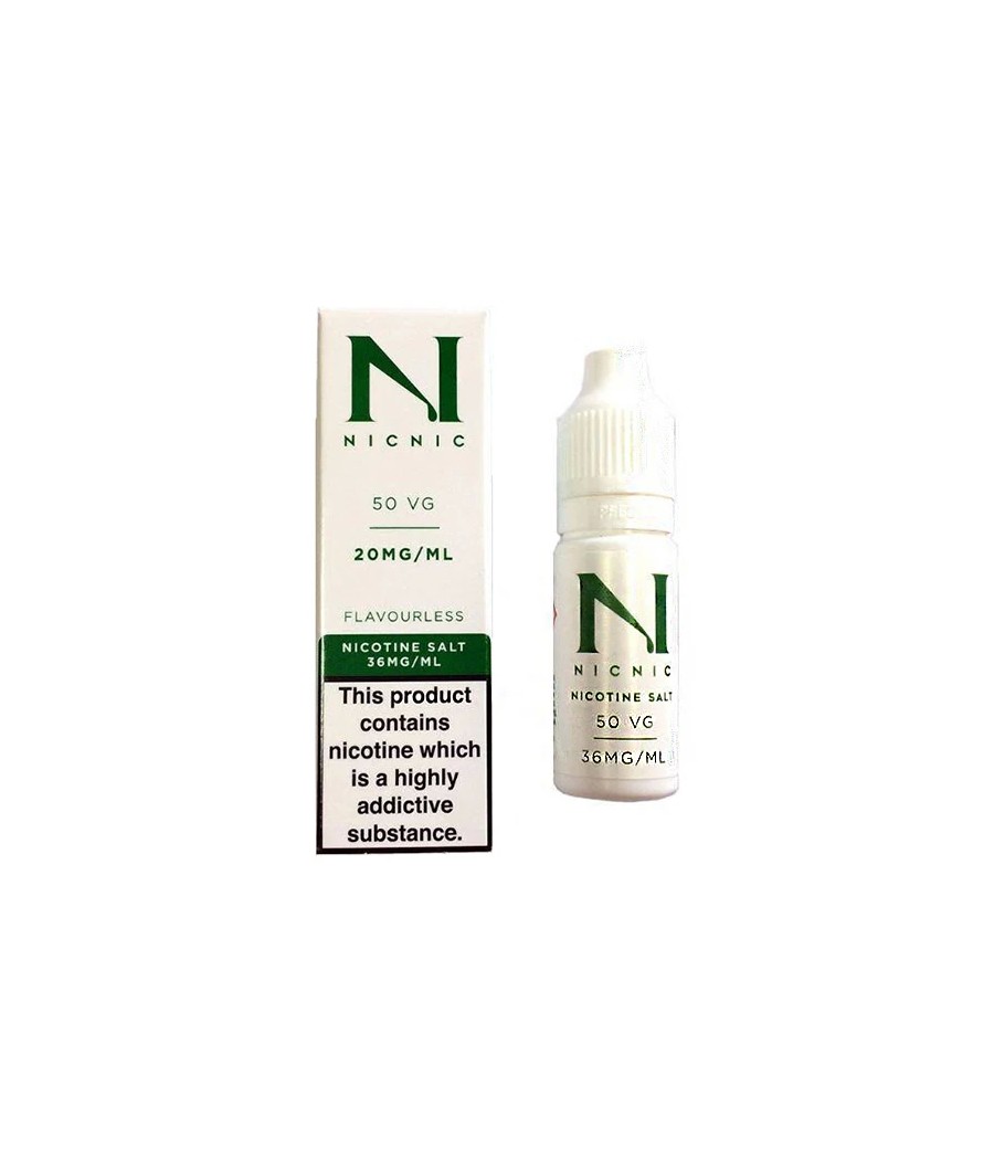 20mg Nic Salt 10ml by Nic Nic (50VG/50PG)