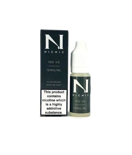 NIC NIC 15mg Nicotine Shot 10ml 100VG