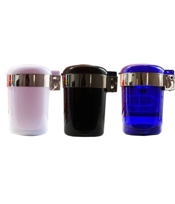 Plastic Car Bucket Ash Tray With LED - 90177