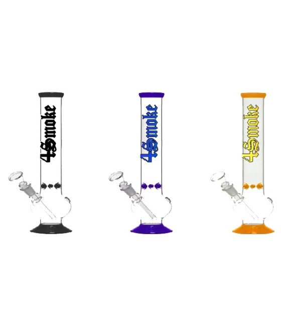 6 x 4Smoke 30cm Glass Percolator Bong - GB38