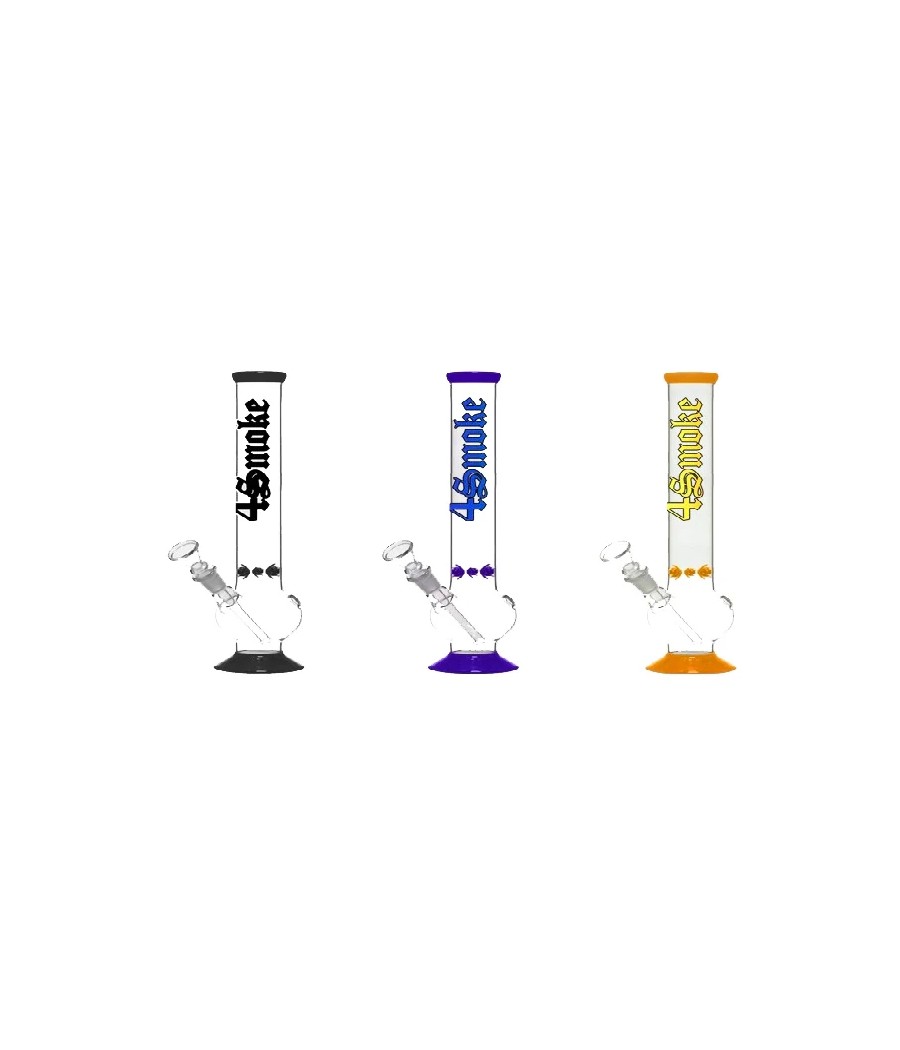 6 x 4Smoke 30cm Glass Percolator Bong - GB38