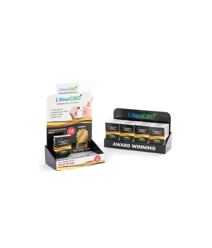 Buy 12 Piece Raw CBD Retail Starter Pack | LVWell CBD