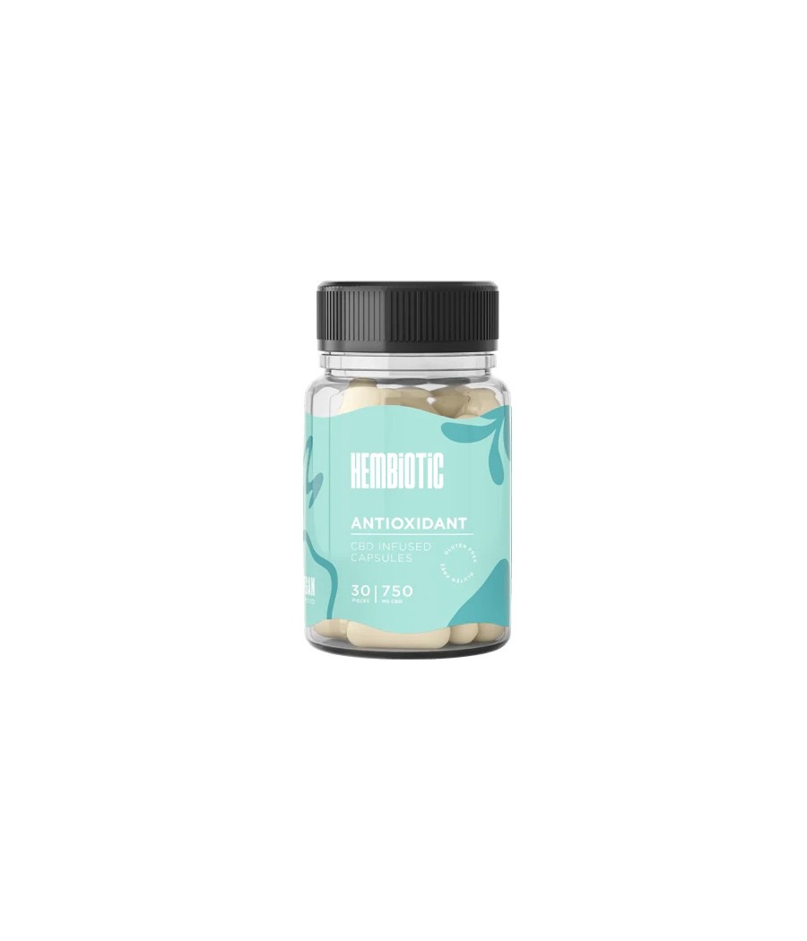 Hembiotic 750mg Functional CBD Capsules - 30 Caps