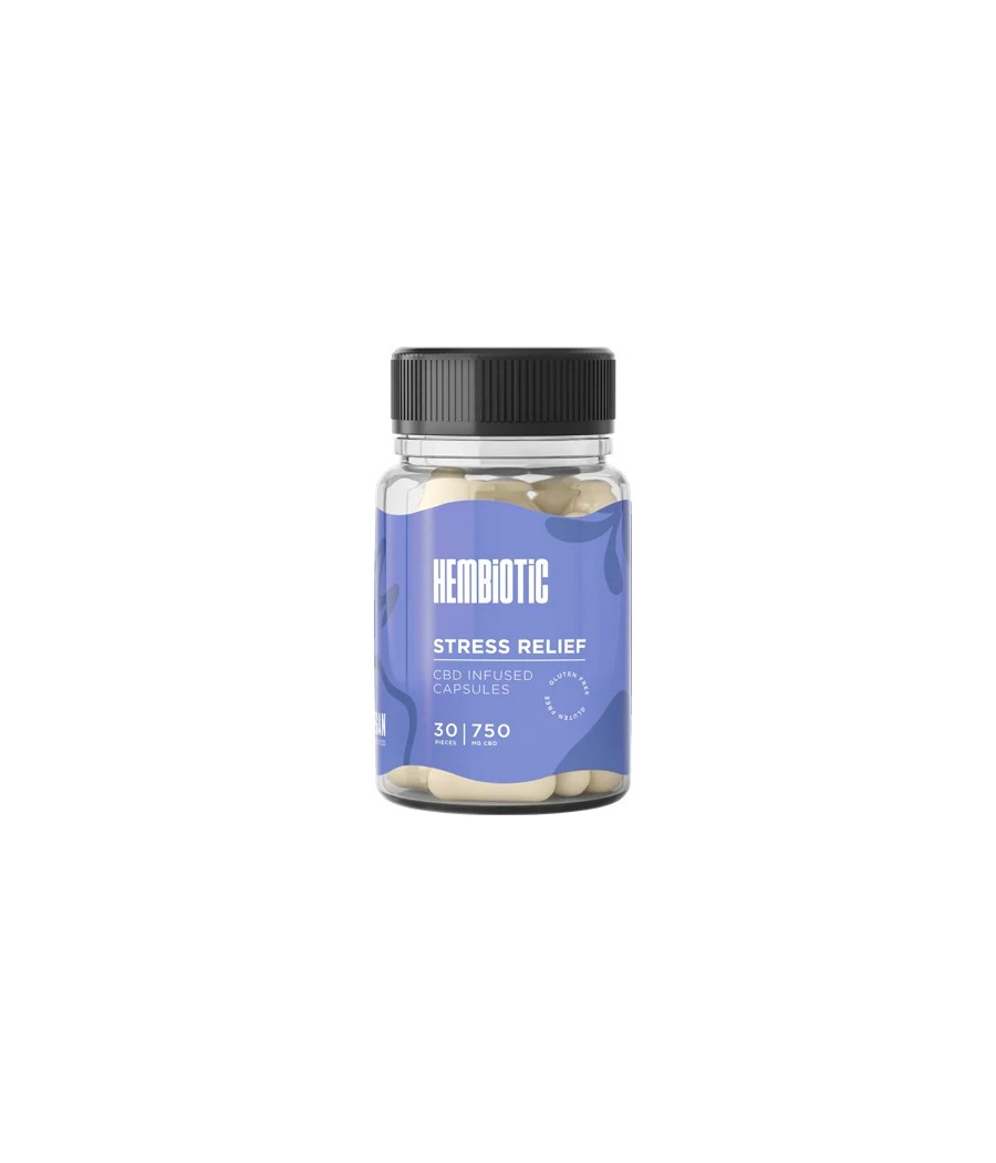 Hembiotic 750mg Functional CBD Capsules - 30 Caps