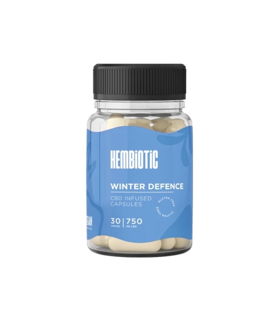 Hembiotic 750mg Functional CBD Capsules - 30 Caps