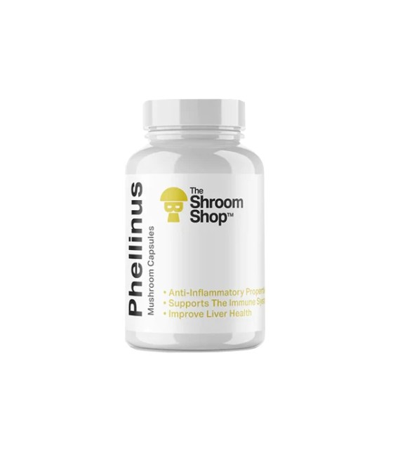 The Shroom Shop Phellinus 45000mg Capsules - 90 Caps