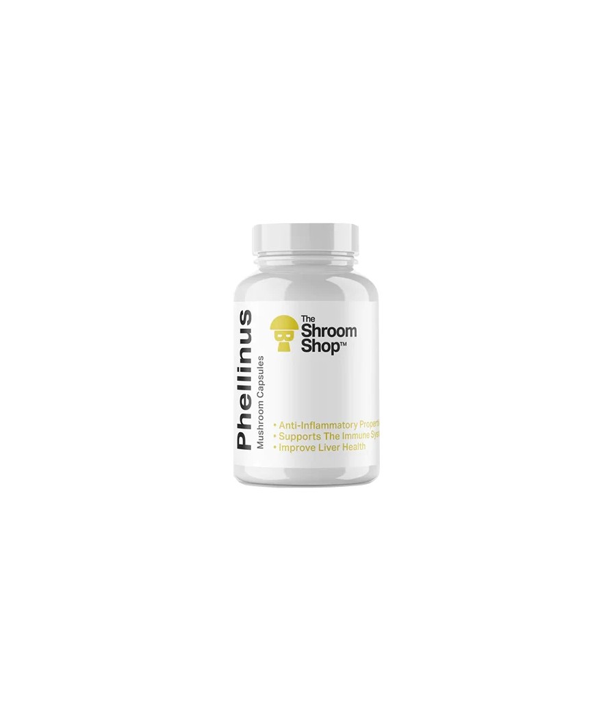 Buy The Shroom Shop Phellinus 45000mg Capsules - 90 Caps | Express CBD UK