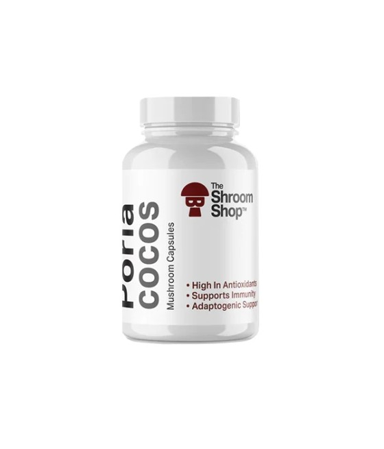 The Shroom Shop Poria Cocos 45000mg Capsules - 90 Caps