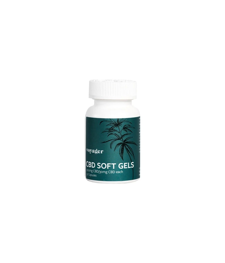 Voyager 900mg CBD Soft Gels - 30 Caps