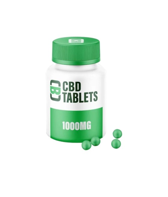 CBD Asylum Tablets 1000mg CBD 100 Tablets (BUY 1 GET 2 FREE)