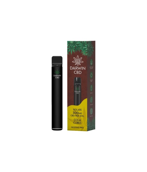 300mg Darwin CBD Prefilled Pod Vape Kit 600 Puffs