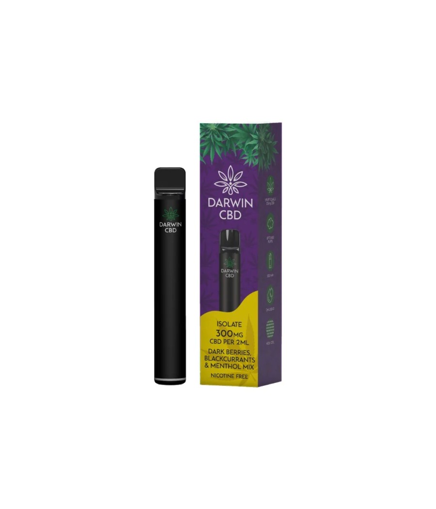 300mg Darwin CBD Prefilled Pod Vape Kit 600 Puffs