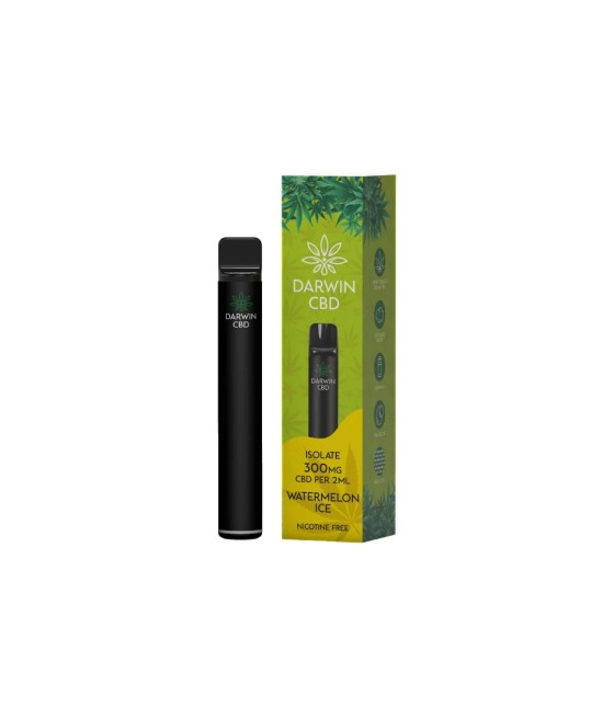 300mg Darwin CBD Prefilled Pod Vape Kit 600 Puffs