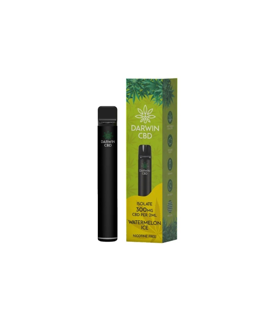 300mg Darwin CBD Prefilled Pod Vape Kit 600 Puffs
