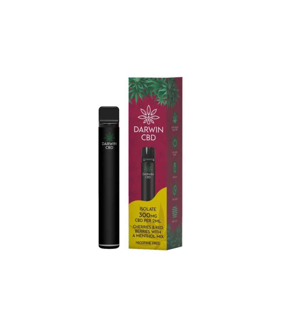 300mg Darwin CBD Prefilled Pod Vape Kit 600 Puffs