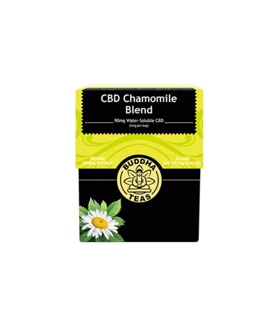 Buddha Teas 5mg CBD Tea Bags - Chamomile Blend