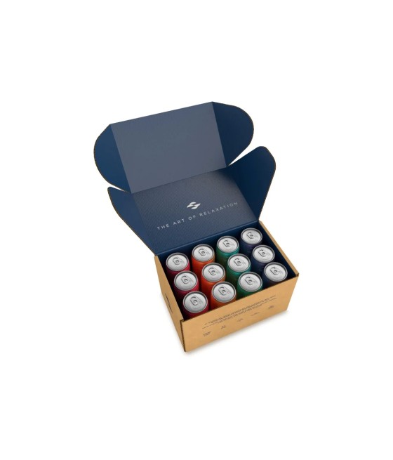 12 x Goodrays 30mg CBD 4 Flavour 250ml Cans