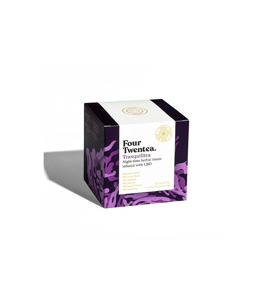 Four Twentea Herbal 10mg CBD Tea - Tranquilitea