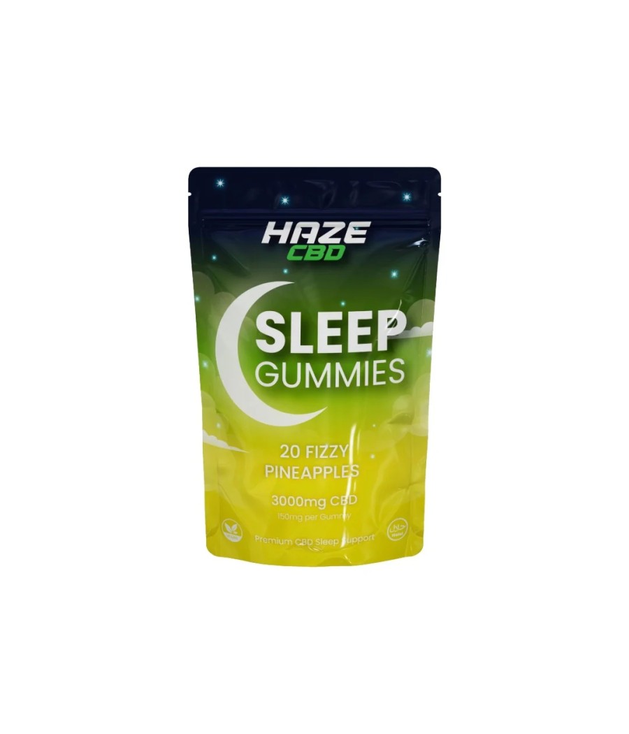 3000mg Haze CBD Sleep Night Gummies - 20 Pcs
