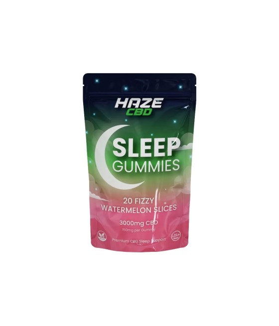 3000mg Haze CBD Sleep Night Gummies - 20 Pcs