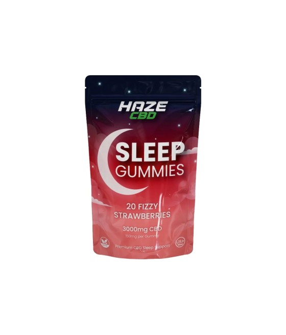 3000mg Haze CBD Sleep Night Gummies - 20 Pcs