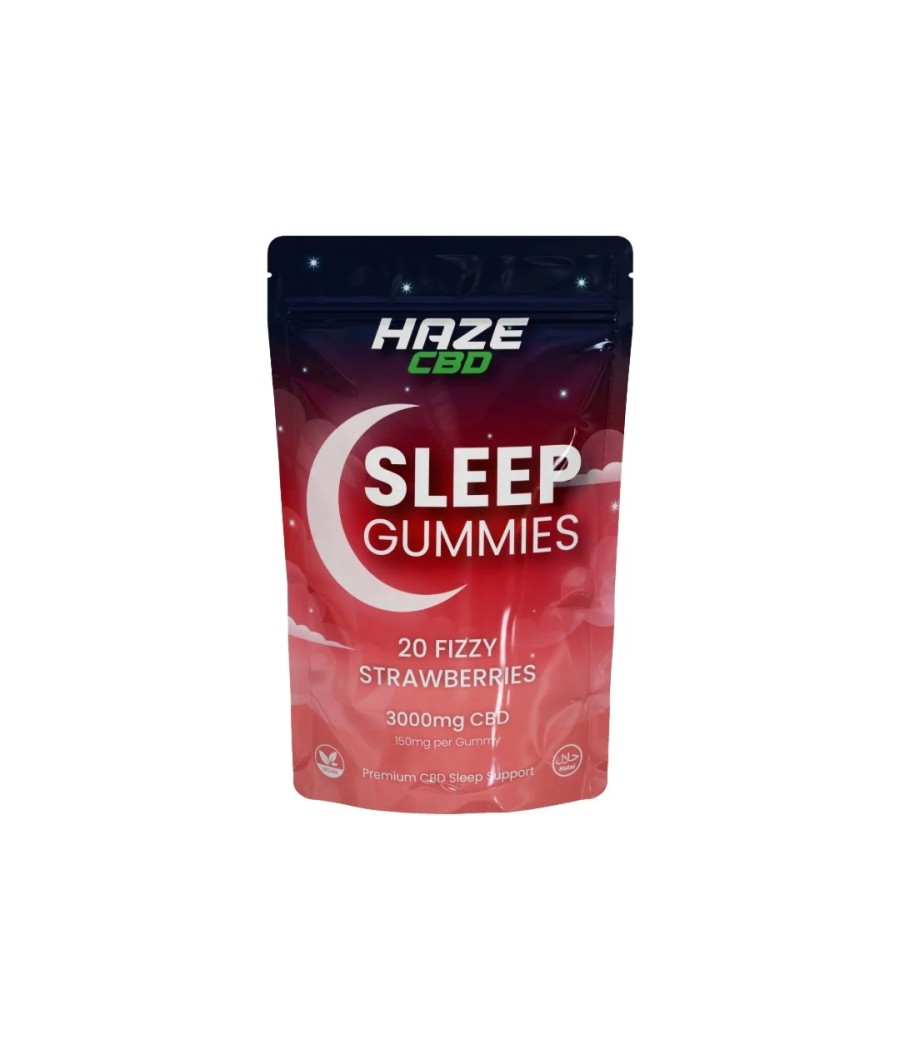 3000mg Haze CBD Sleep Night Gummies - 20 Pcs