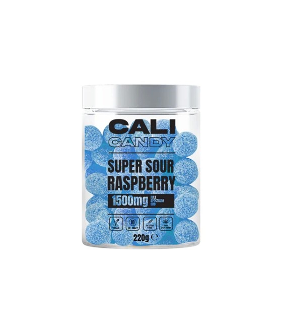 CALI CANDY MAX 1500mg Full Spectrum CBD Vegan Sweets  - 10 Flavours