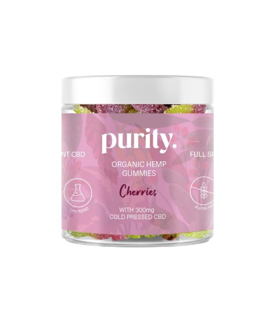 Purity 300mg Full-Spectrum CBD Vegan Gummies 150g
