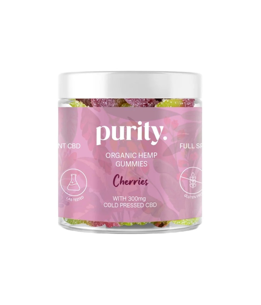Purity 300mg Full-Spectrum CBD Vegan Gummies 150g