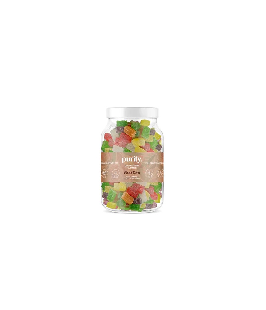 Purity 1600mg Full-Spectrum CBD Vegan Gummies 400g