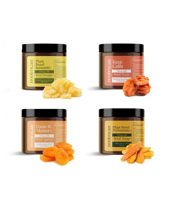 Nootrocan 750mg Full Spectrum CBD Nootropic Dried Fruits - 300g