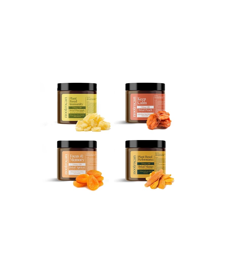 Nootrocan 750mg Full Spectrum CBD Nootropic Dried Fruits - 300g
