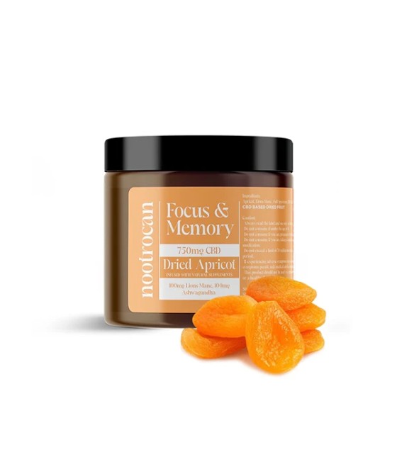 Nootrocan 750mg Full Spectrum CBD Nootropic Dried Fruits - 300g