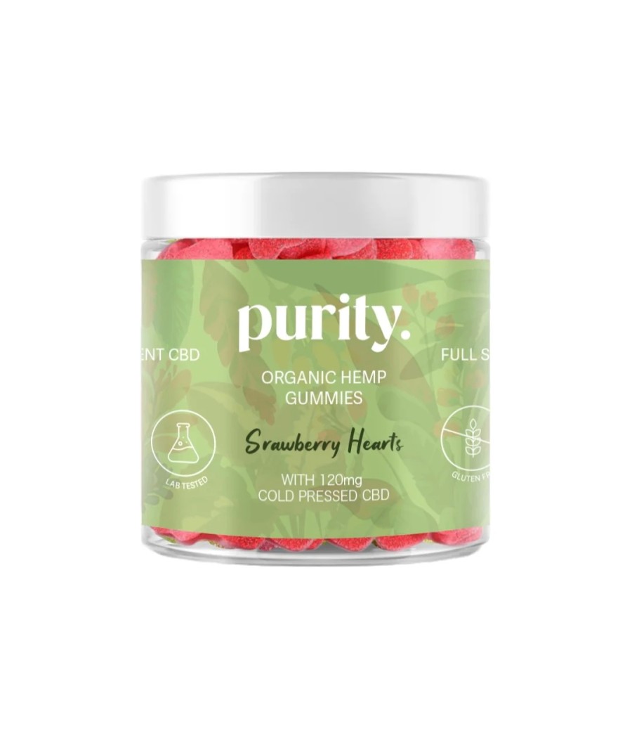 Purity 120mg Full-Spectrum CBD Vegan Gummies 150g