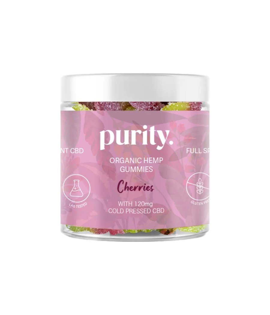 Purity 120mg Full-Spectrum CBD Vegan Gummies 150g