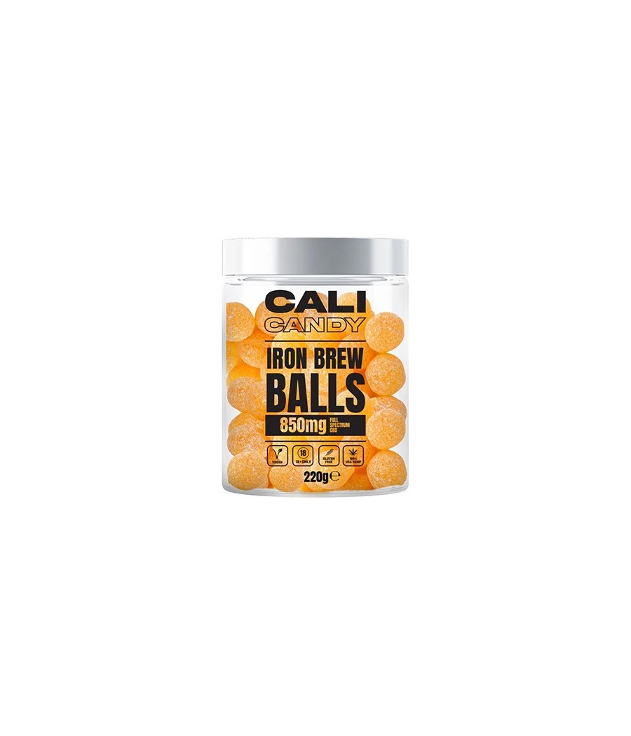 CALI CANDY 850mg Full Spectrum CBD Vegan Sweets (Small) - 10 Flavours