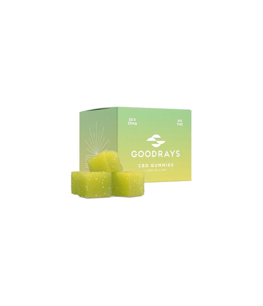 Goodrays 750mg CBD Gummies - 30 Pieces