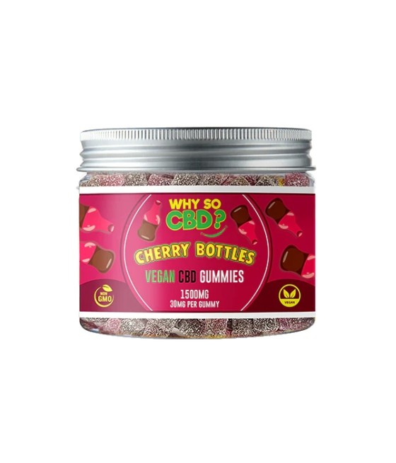 Why So CBD? 1500mg Broad Spectrum CBD Small Vegan Gummies - 11 Flavours