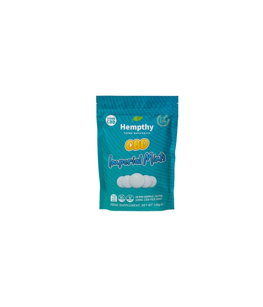 Hempthy 300mg CBD Gummies 30 Ct Pouch