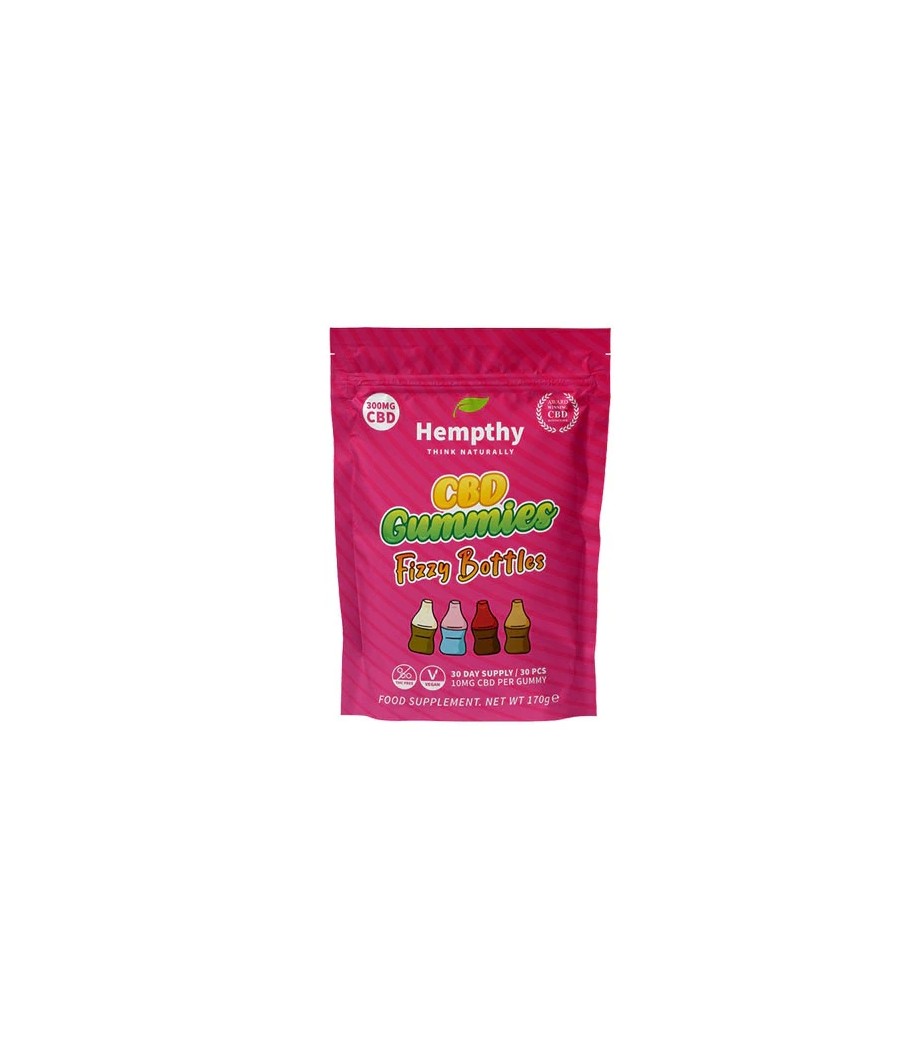 Hempthy 300mg CBD Gummies 30 Ct Pouch