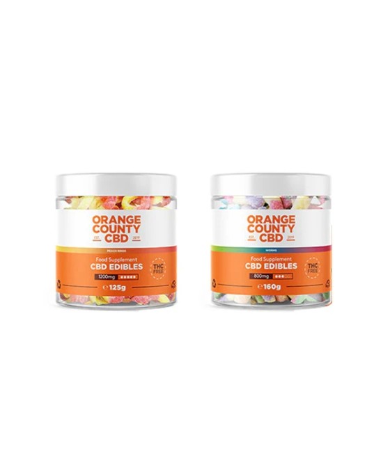 Buy Orange County CBD 400mg Gummies - Small Pack | Express CBD UK