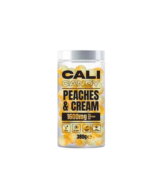 CALI CANDY 1600mg Full Spectrum CBD Vegan Sweets (Large) - 10 Flavours