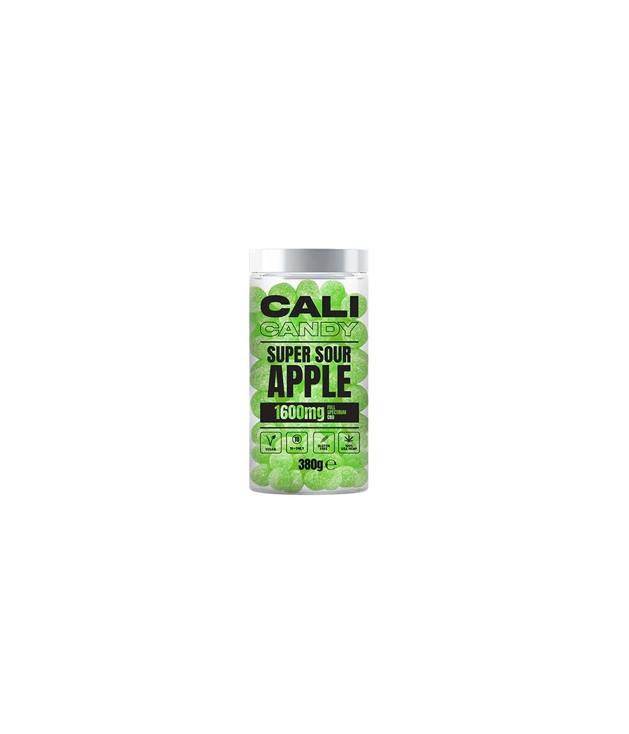 CALI CANDY 1600mg Full Spectrum CBD Vegan Sweets (Large) - 10 Flavours