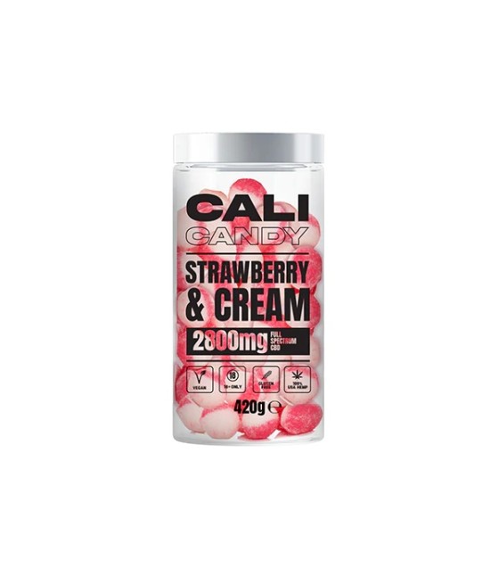 CALI CANDY MAX 2800mg Full Spectrum CBD Vegan Sweets  - 10 Flavours