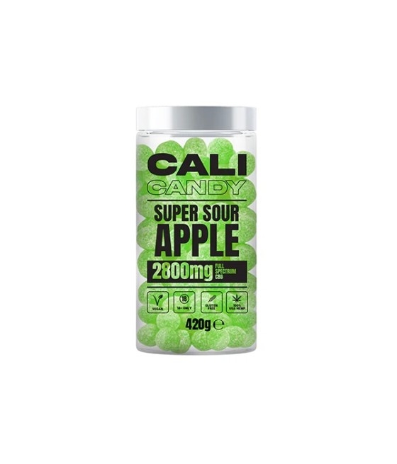 CALI CANDY MAX 2800mg Full Spectrum CBD Vegan Sweets  - 10 Flavours