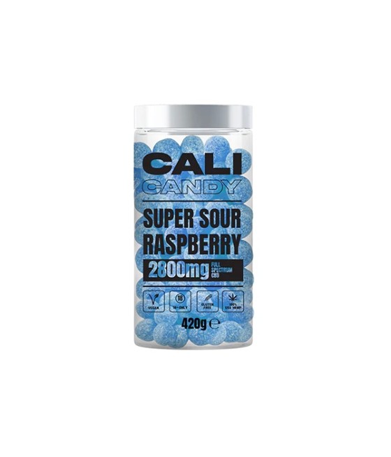 CALI CANDY MAX 2800mg Full Spectrum CBD Vegan Sweets  - 10 Flavours