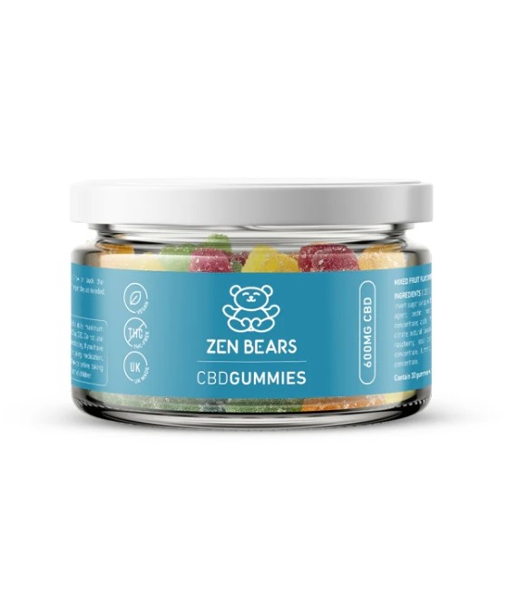 ZenBears 600mg CBD Gummies - 150g