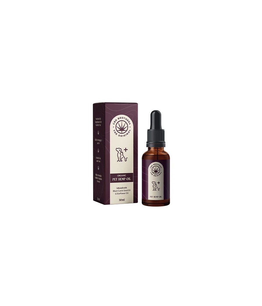 CBD Brothers Organic Pet Hemp Oil - 30ml