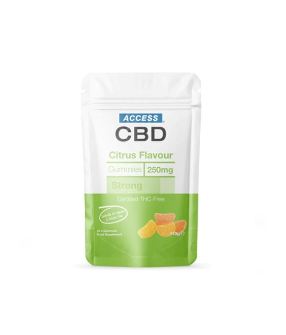 Access CBD Citrus Gummies 250mg CBD (45g)